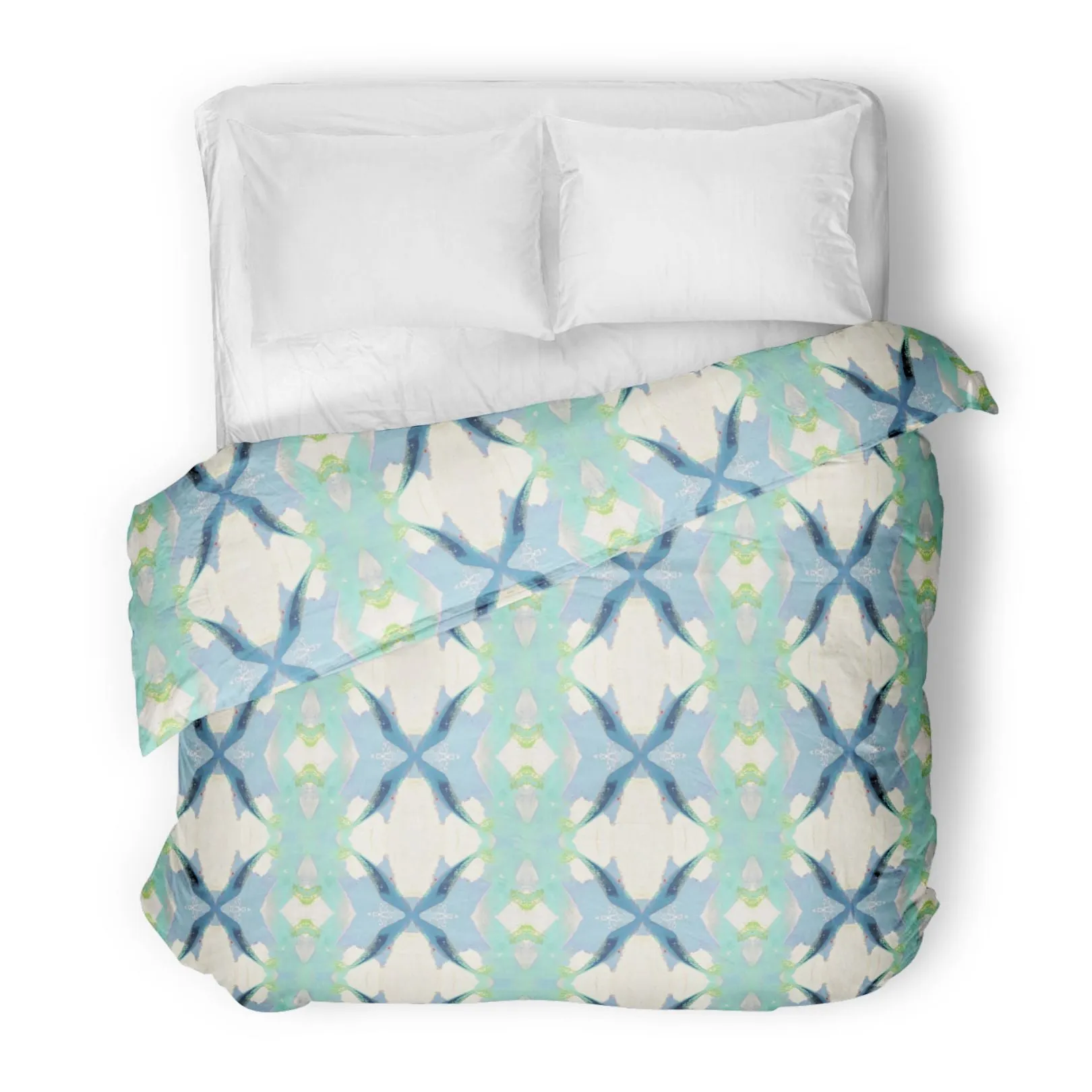 Jasmine Blue Duvet Cover