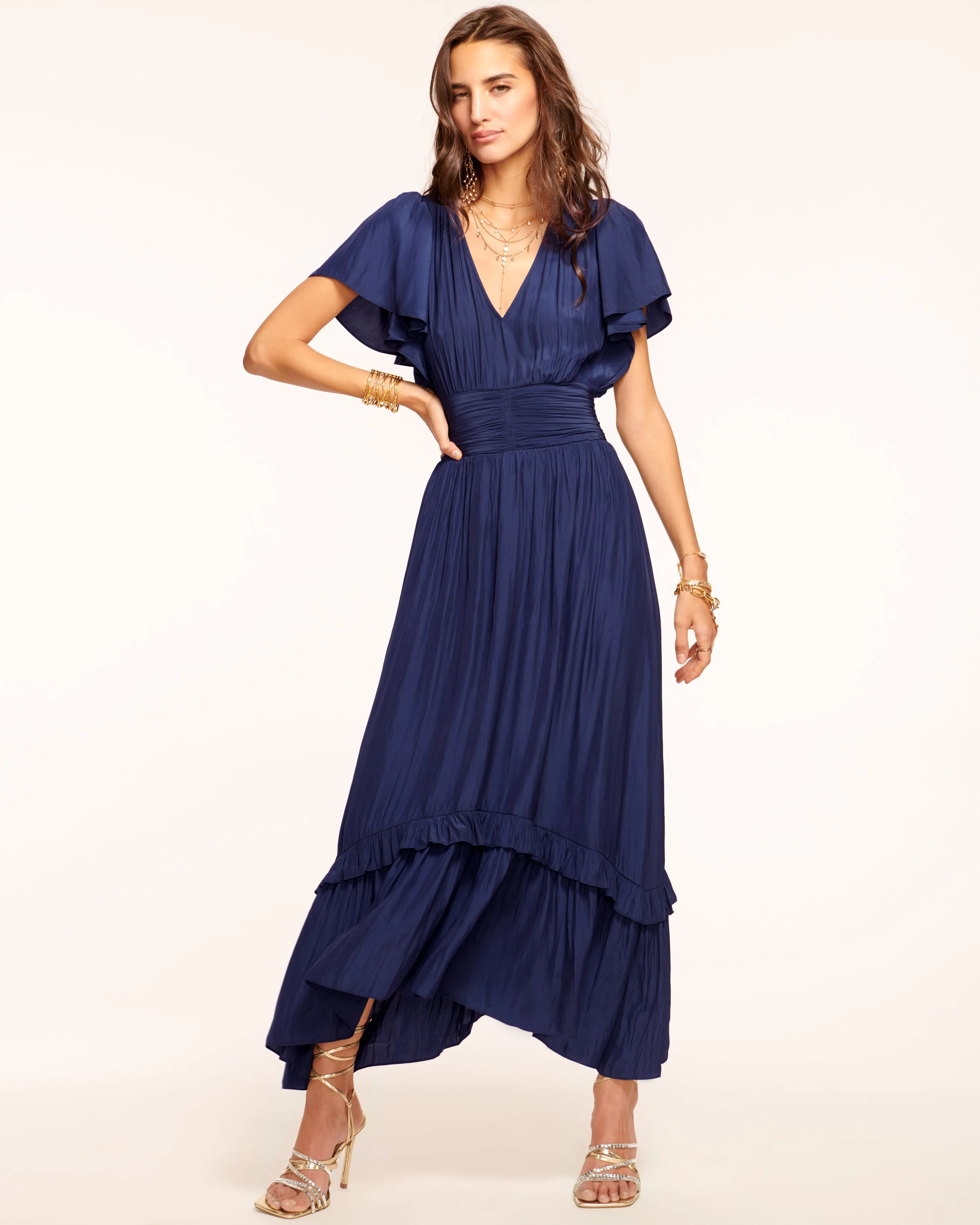 Joanie Short Sleeve Maxi Dress