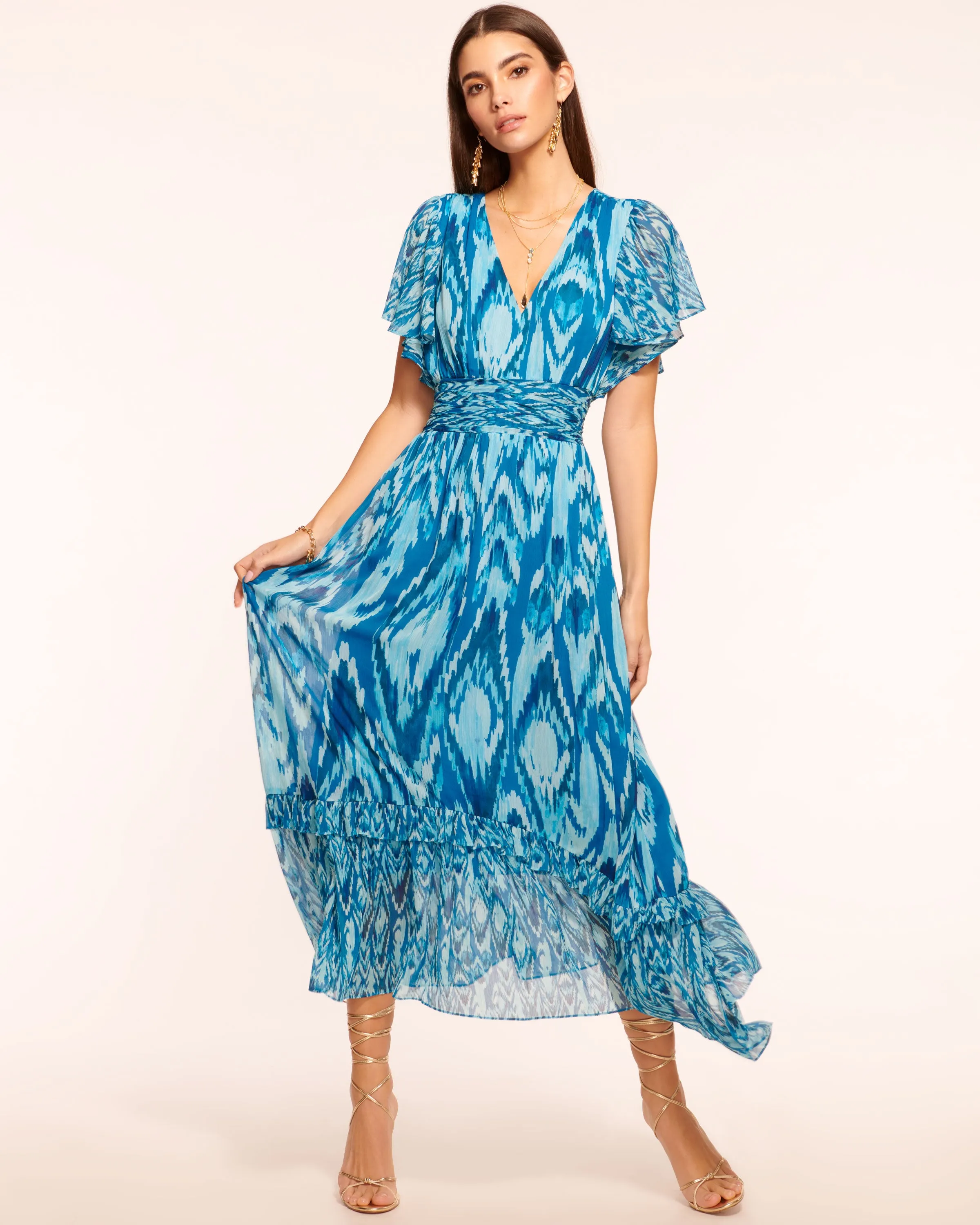 Joanie Short Sleeve Maxi Dress