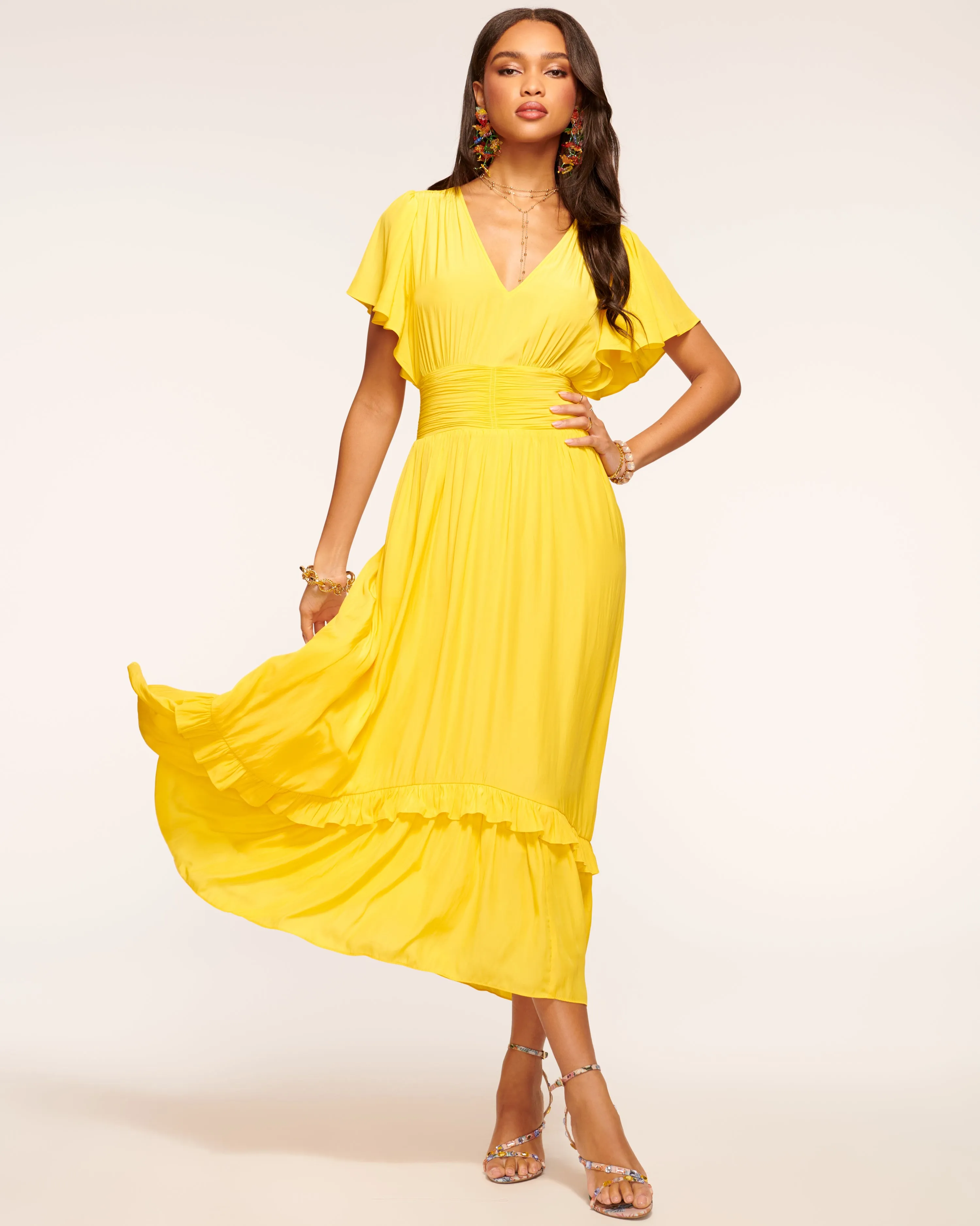 Joanie Short Sleeve Maxi Dress