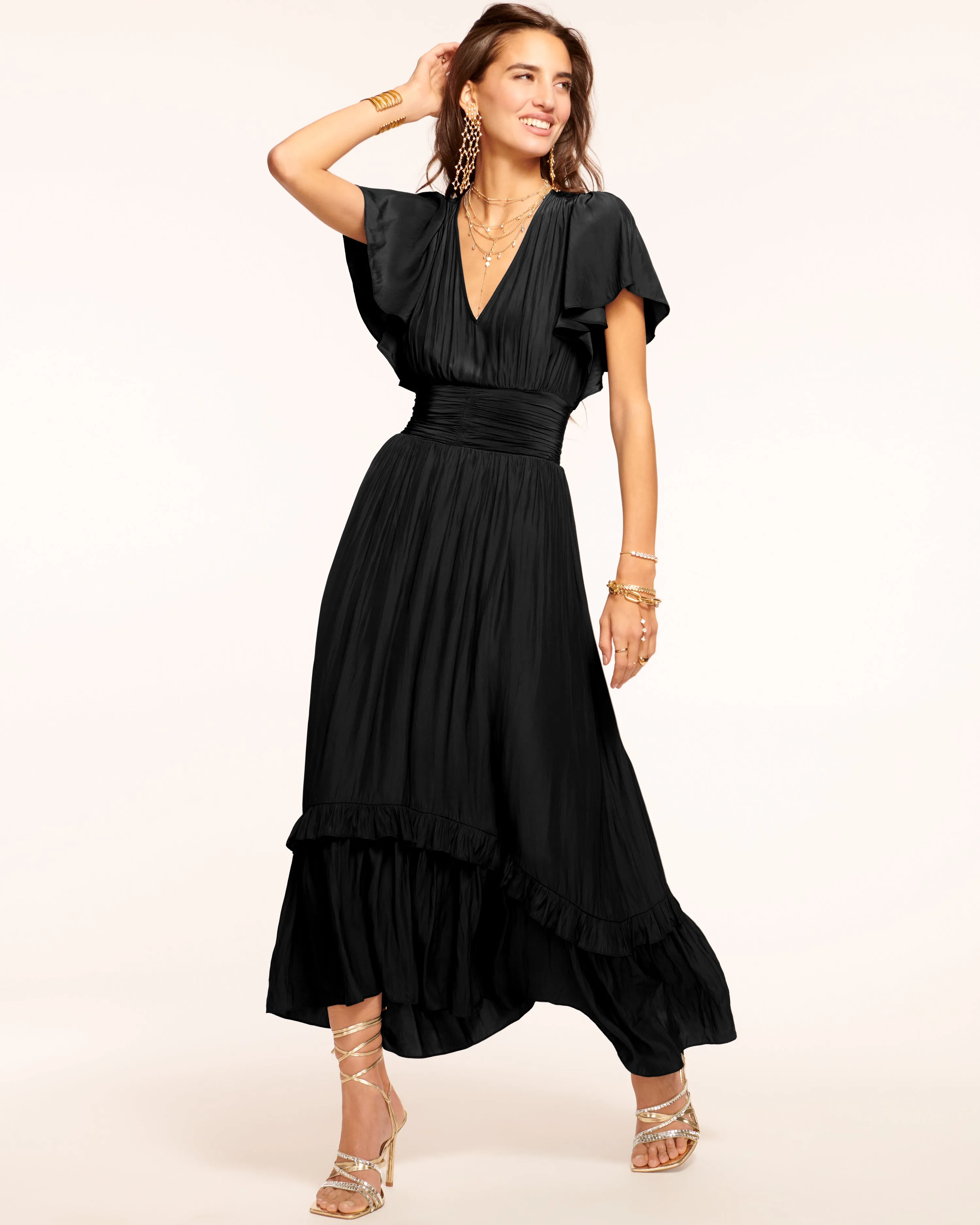 Joanie Short Sleeve Maxi Dress