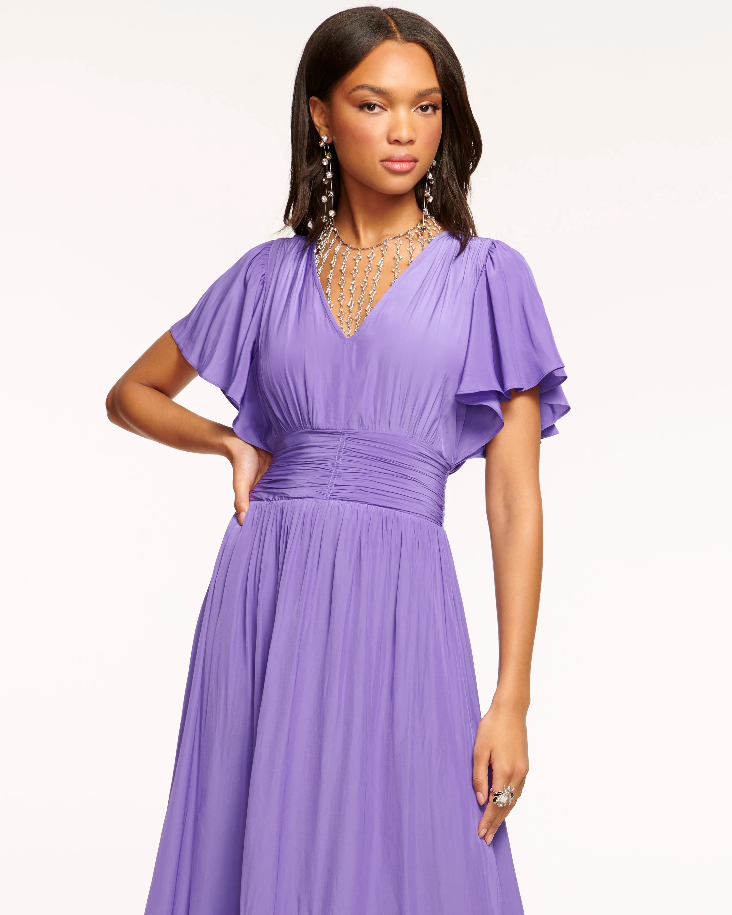 Joanie Short Sleeve Maxi Dress