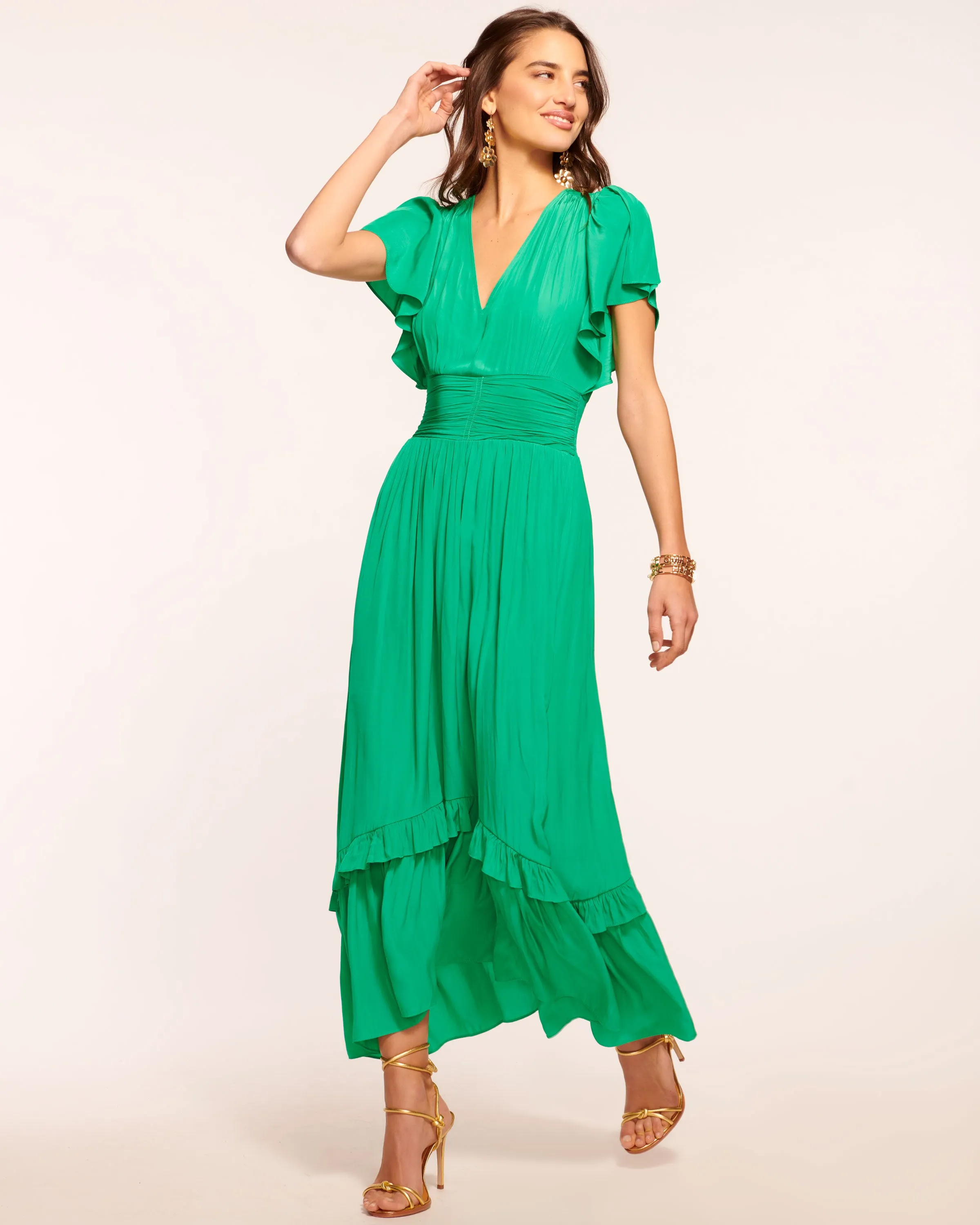 Joanie Short Sleeve Maxi Dress