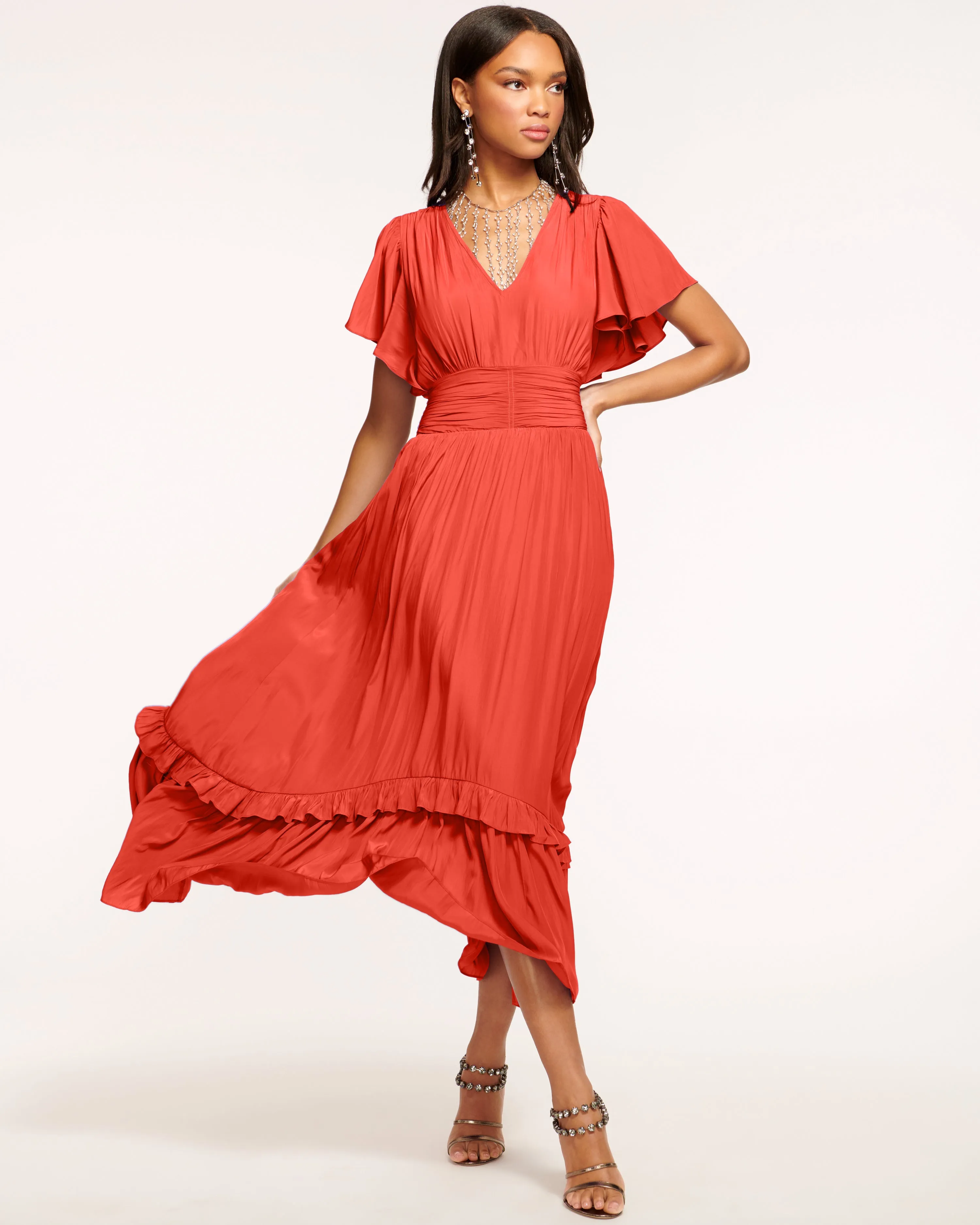 Joanie Short Sleeve Maxi Dress