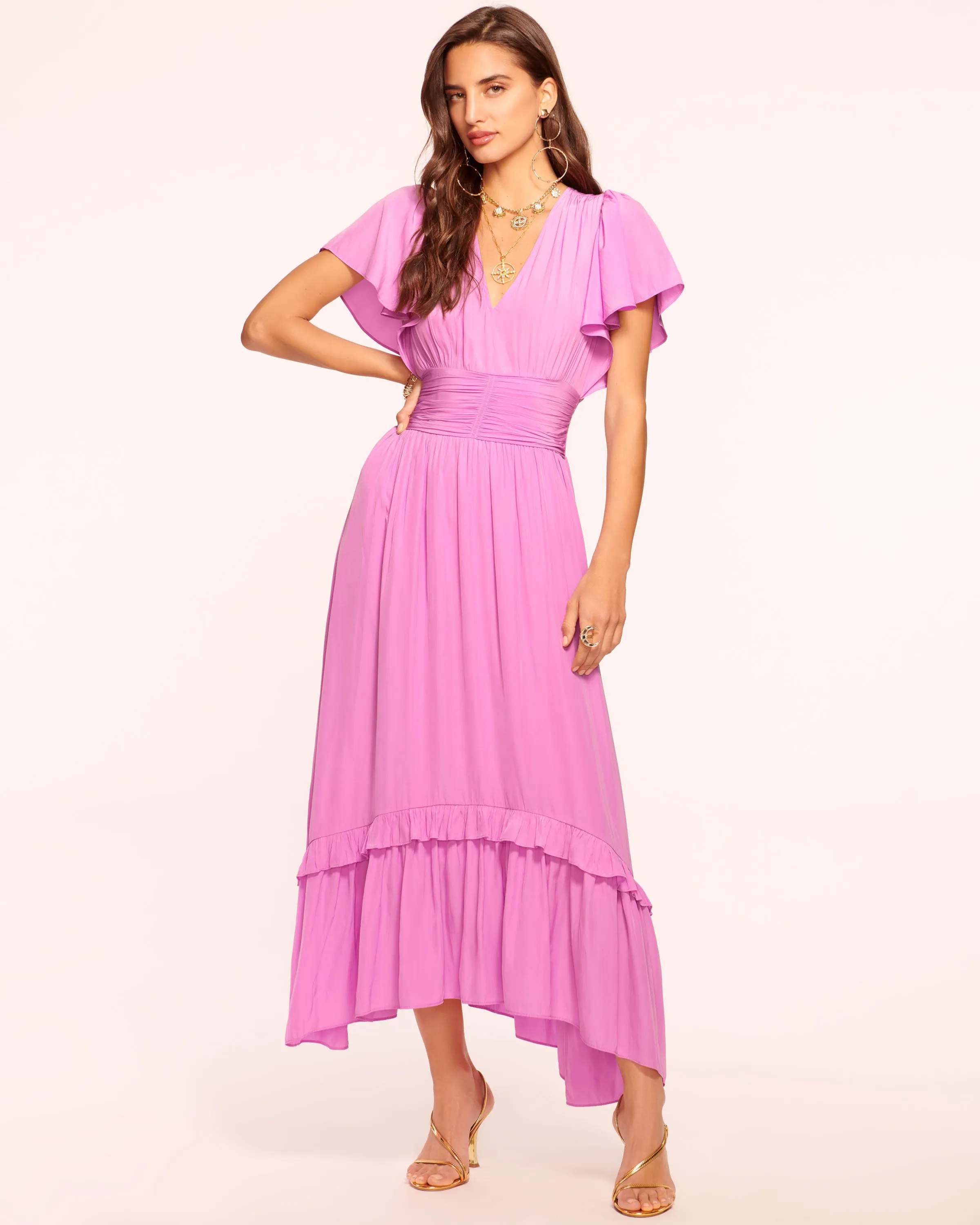 Joanie Short Sleeve Maxi Dress