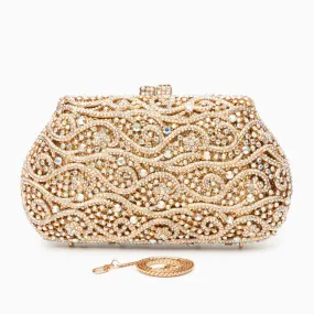 Juliet Rhinestones Clutch Bag