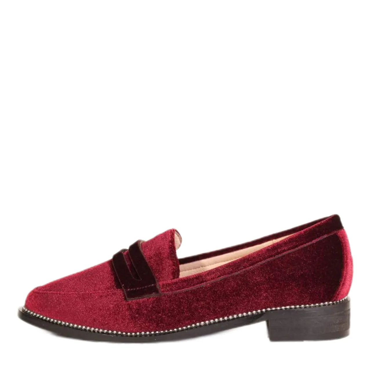 Lea Velvet Loafers