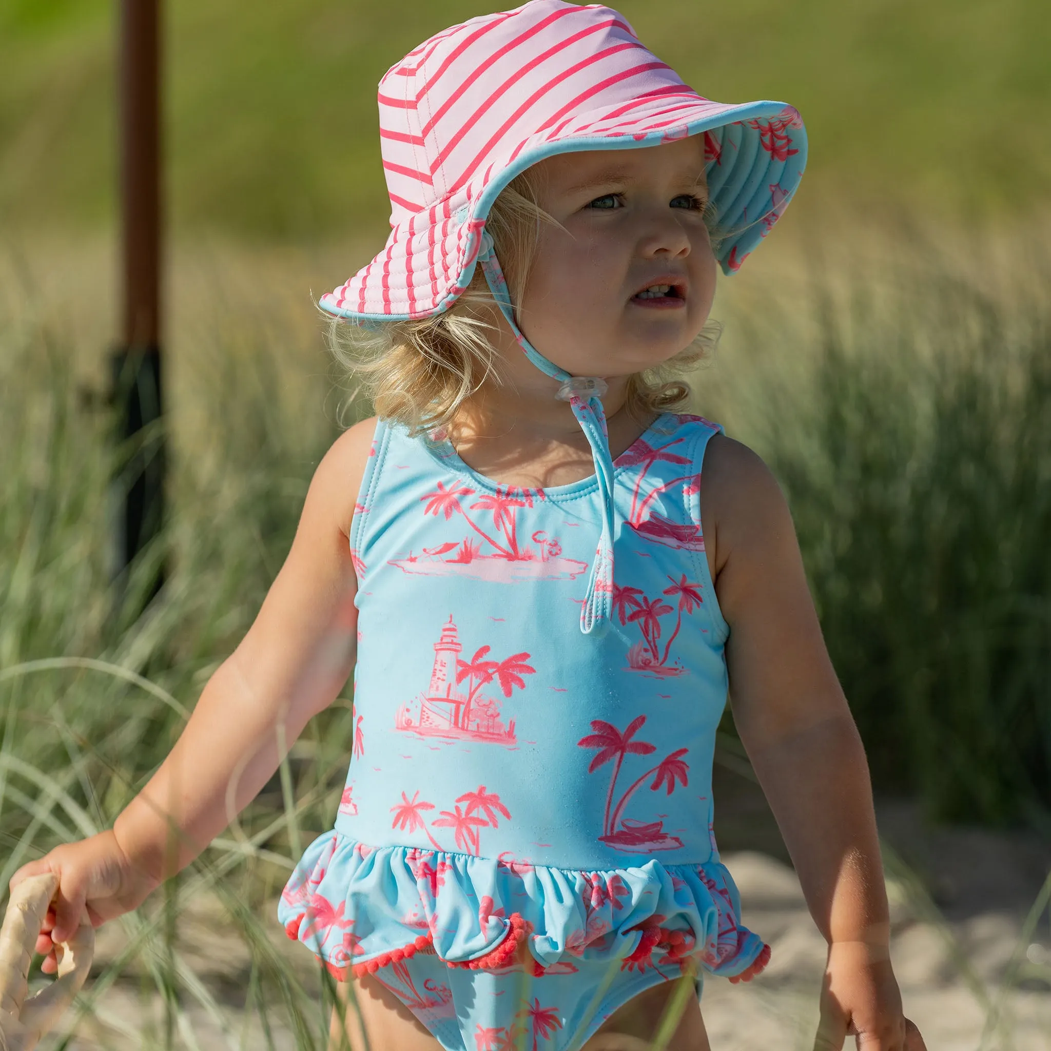 Lighthouse Island Sustainable Skirt Swimsuit