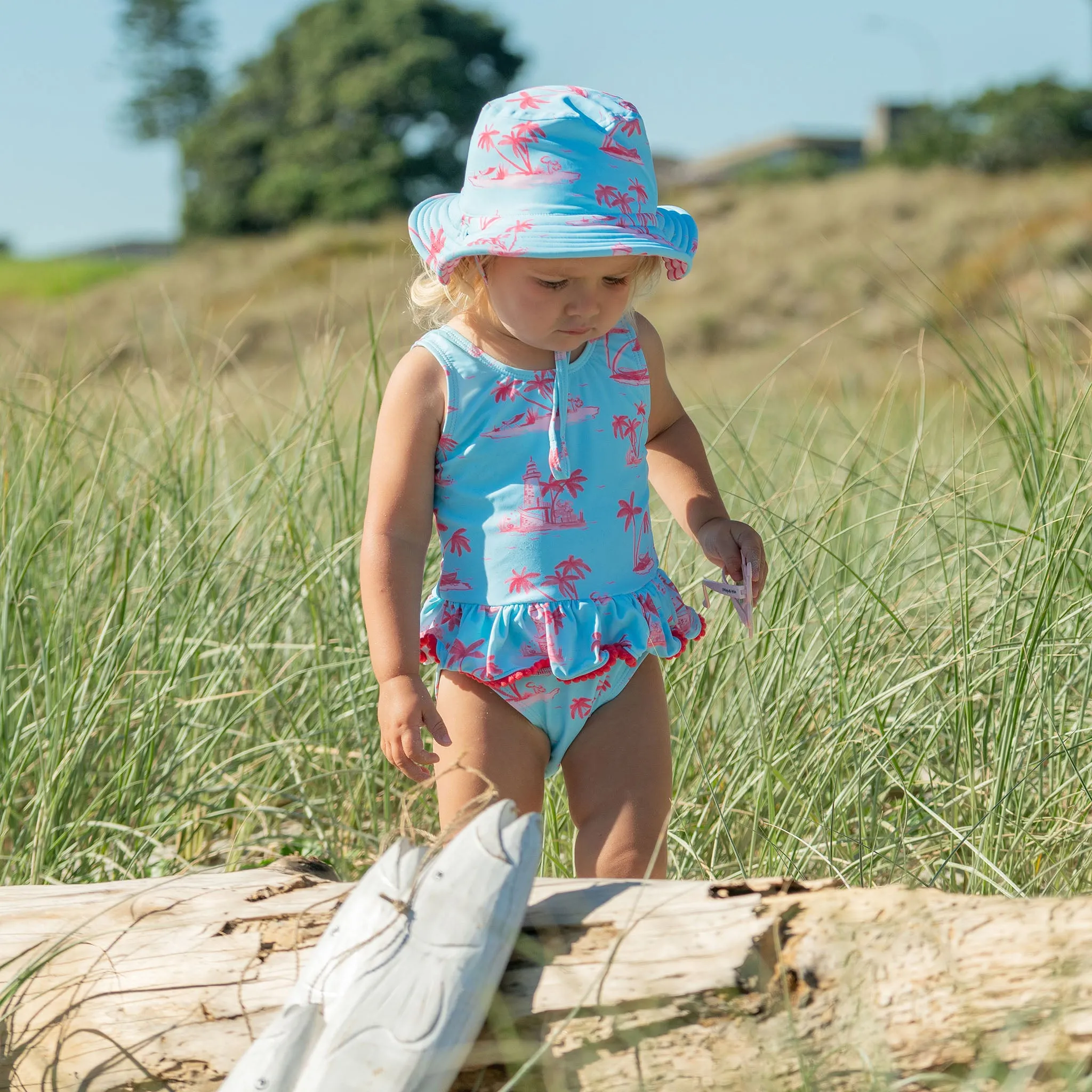 Lighthouse Island Sustainable Skirt Swimsuit