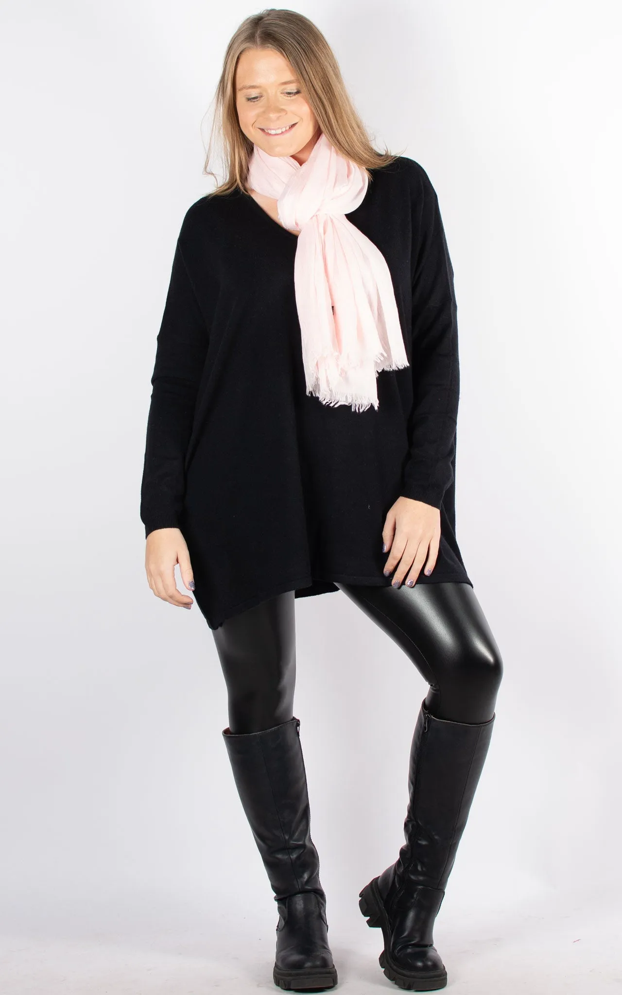 Lightweight Scarf Pashmina | Pale Pink