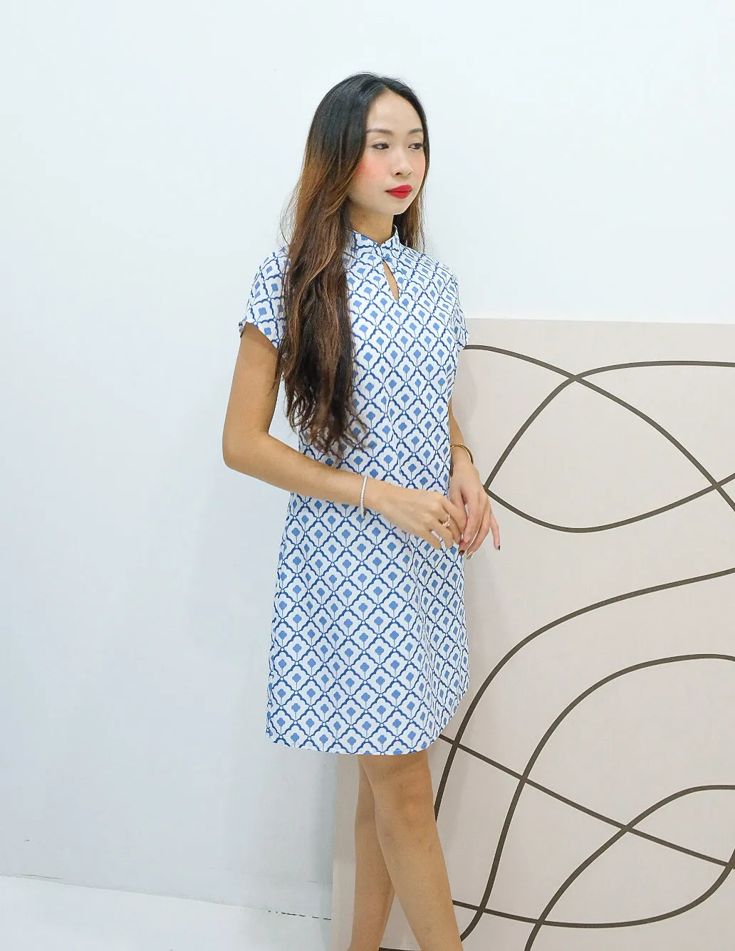 Ling Dress in Porcelain Tiles