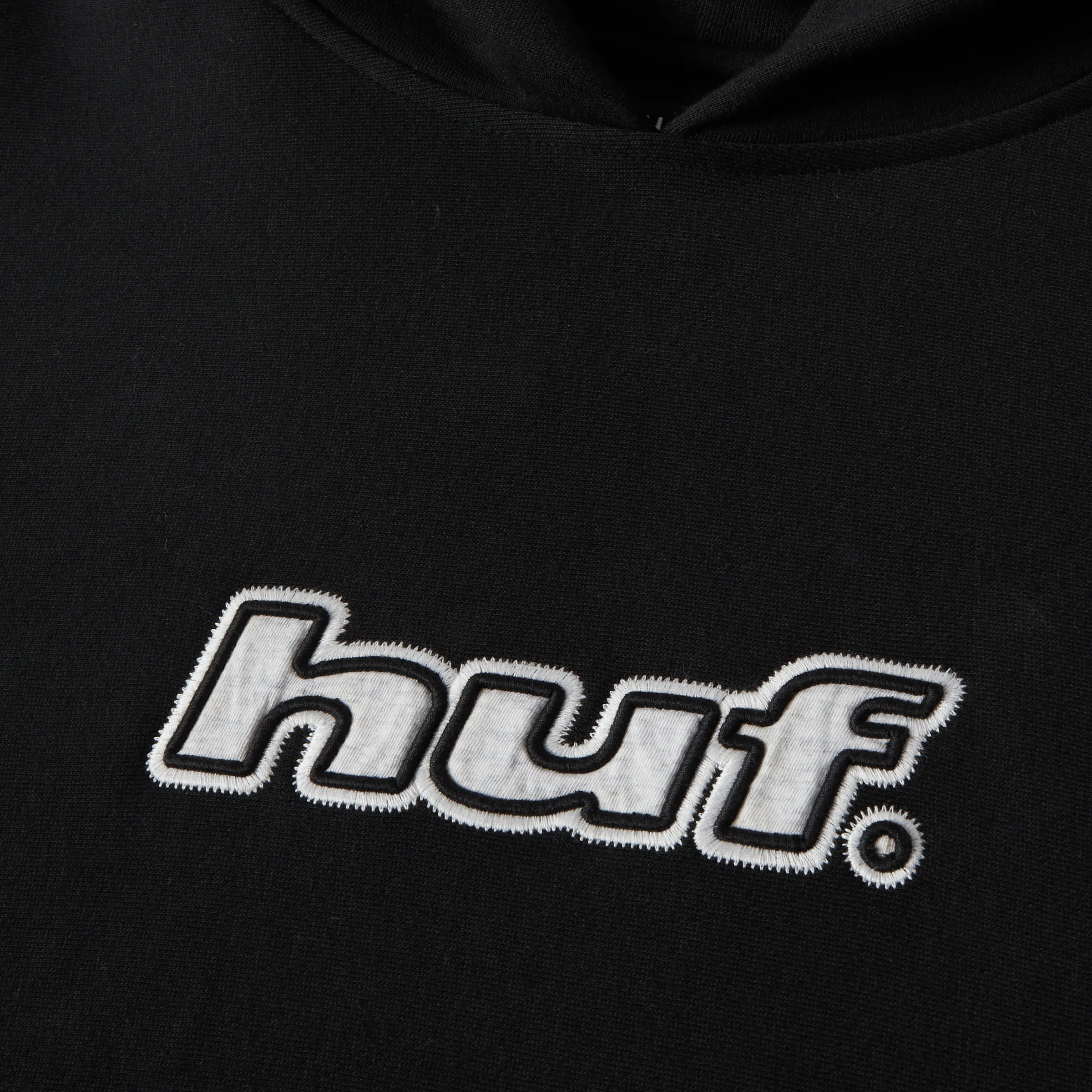 Logo Applique Hooded Fleece