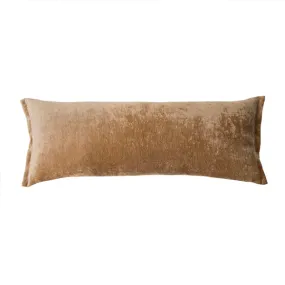 Long Velvet Cushion - 40 x 100cm - Gold