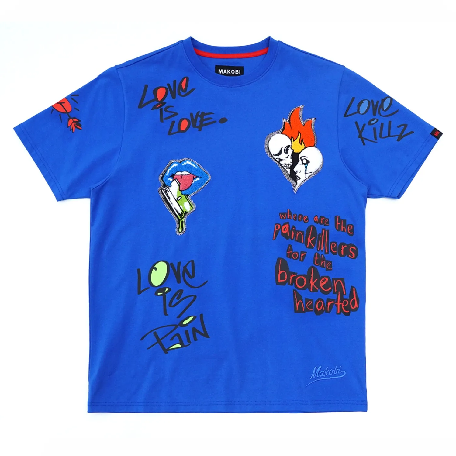 M295 Love Kills Tee - Royal