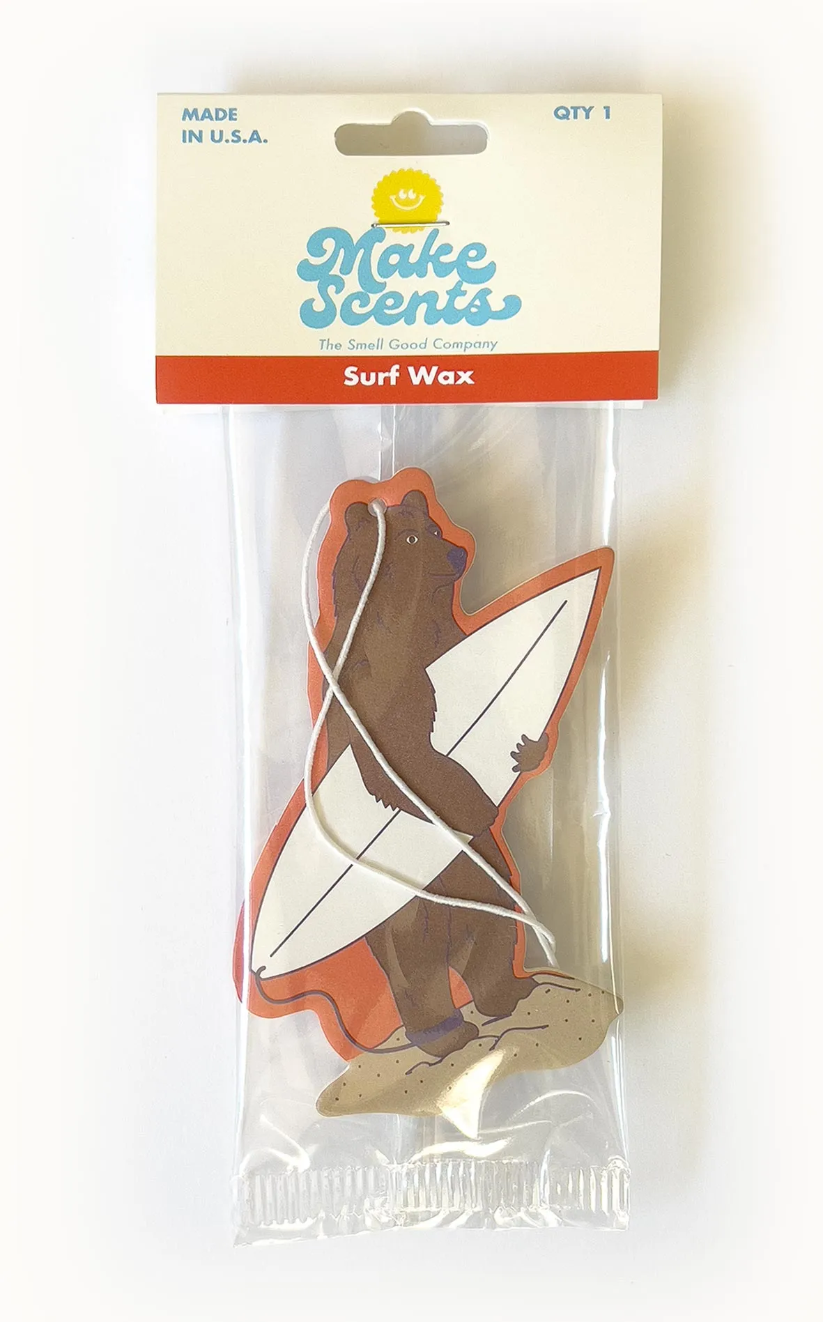 MAKE SCENTS CAR AIR FRESHENER SURFBEAR