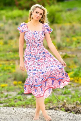 Matilda Dress / Coral Gardens