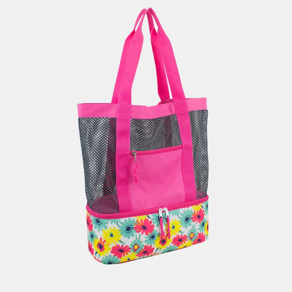 Mesh Cooler Tote Bag