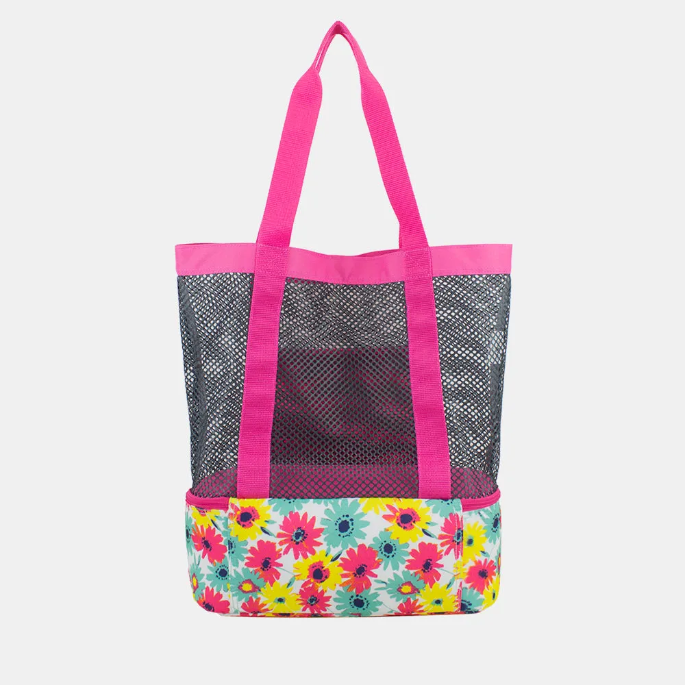 Mesh Cooler Tote Bag