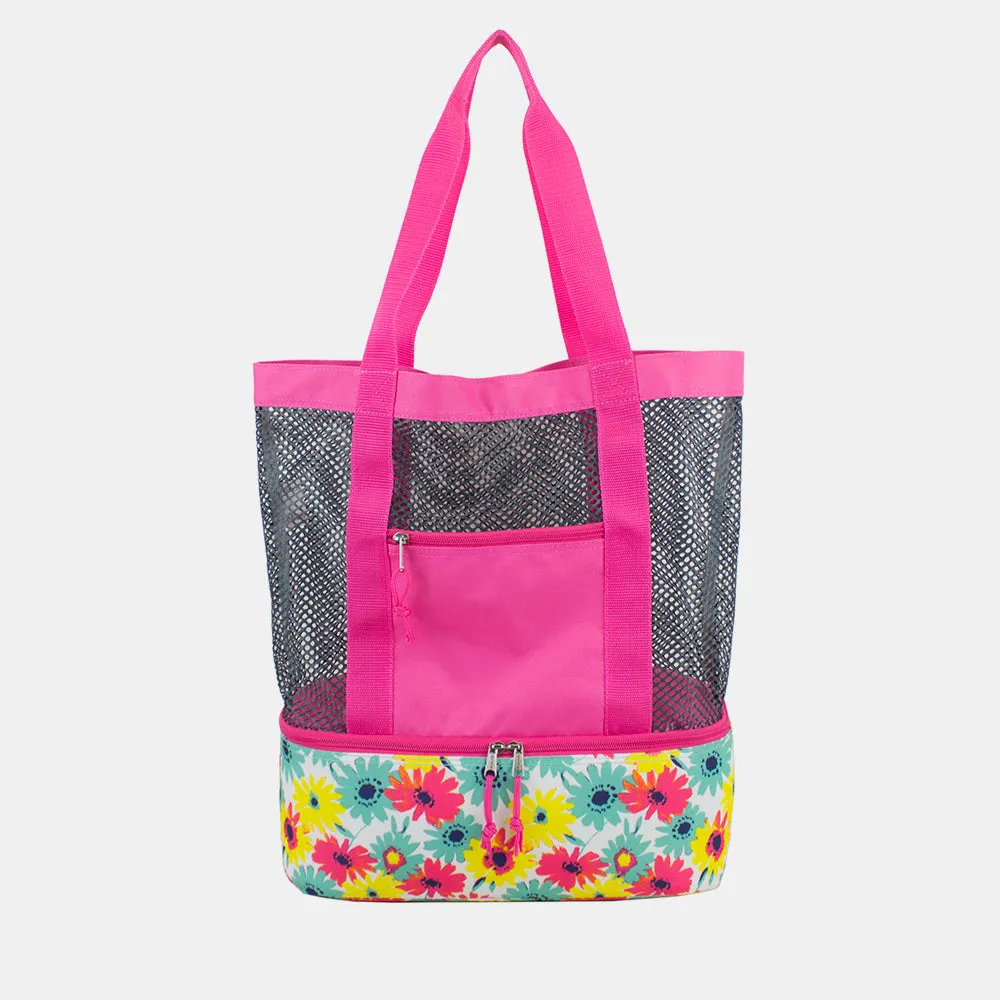 Mesh Cooler Tote Bag