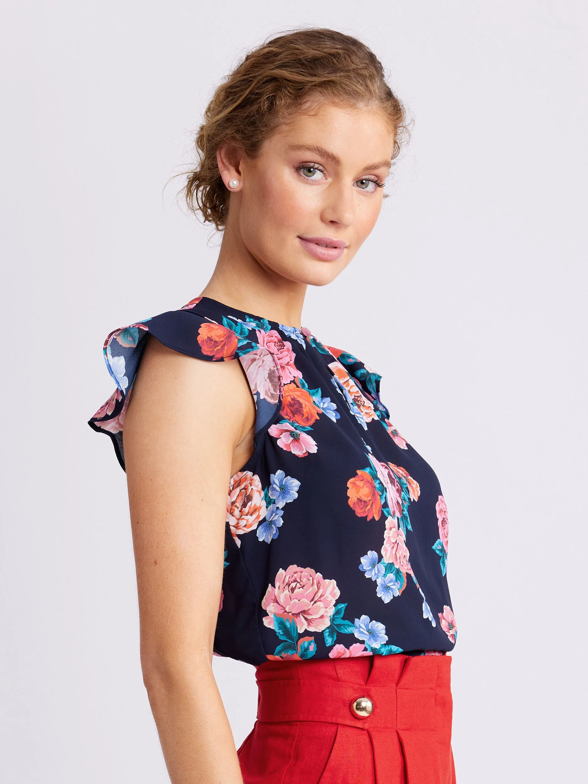 Midnight Rose Top