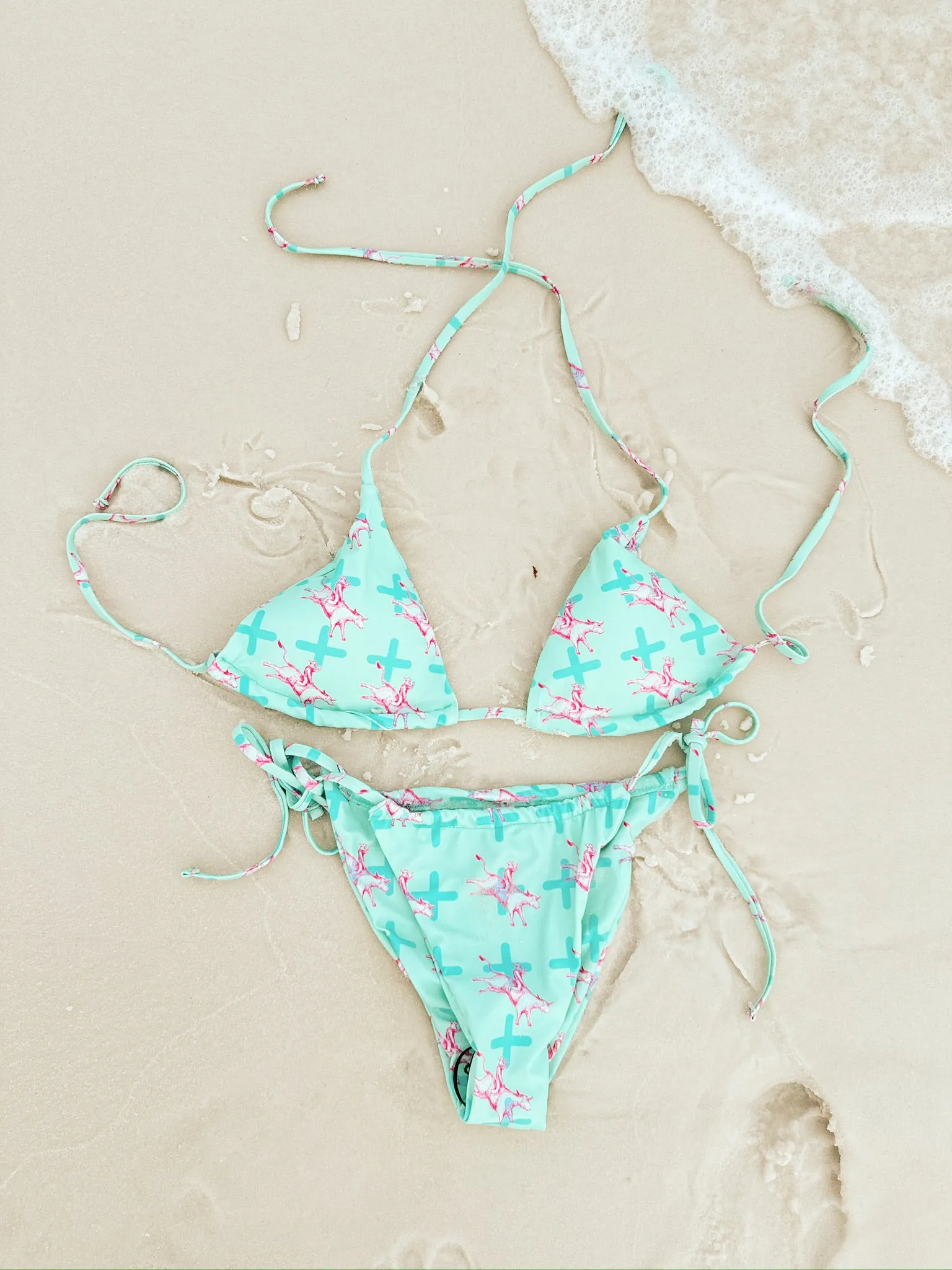 Neon Cowboy Bikini