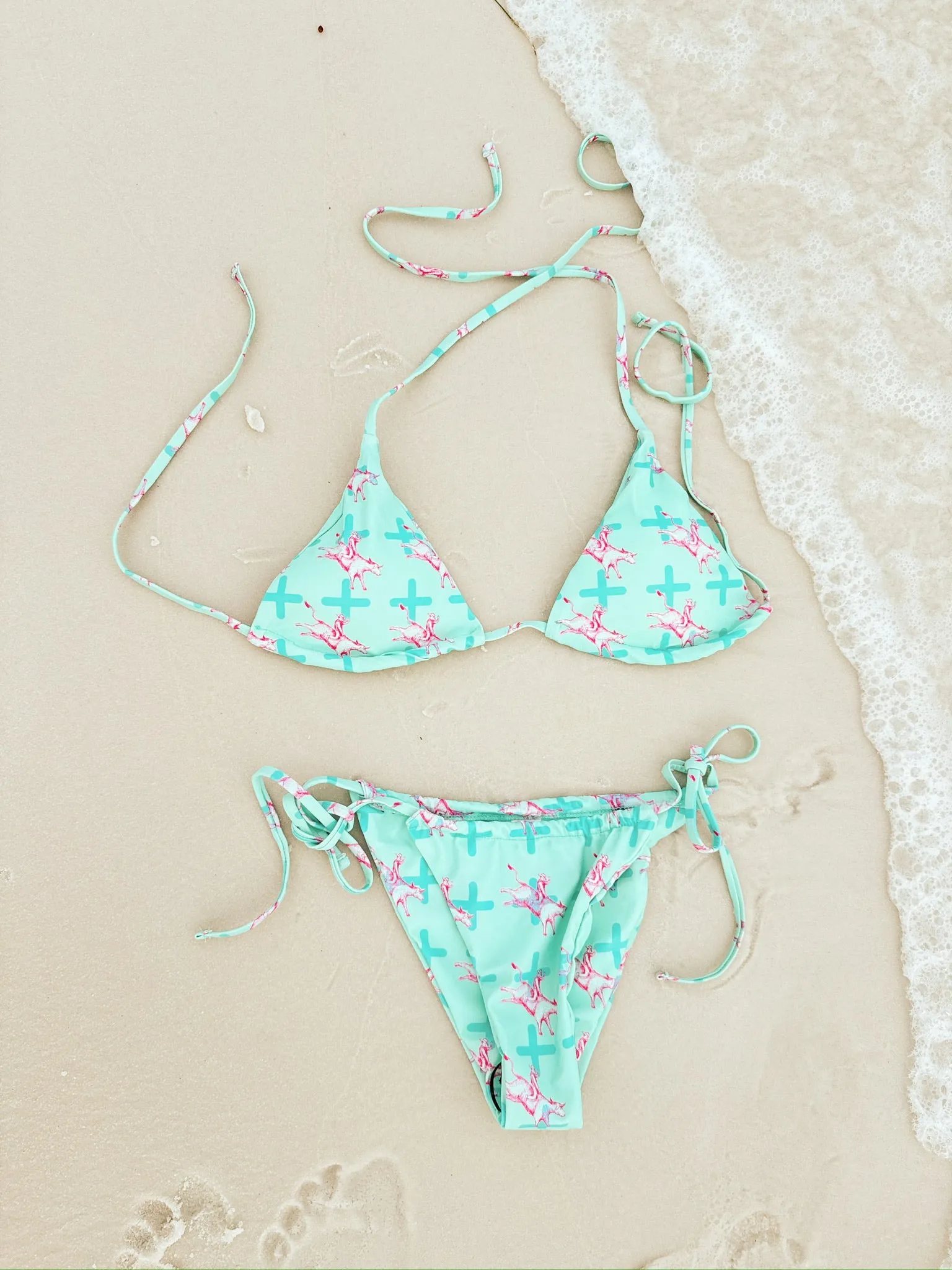 Neon Cowboy Bikini