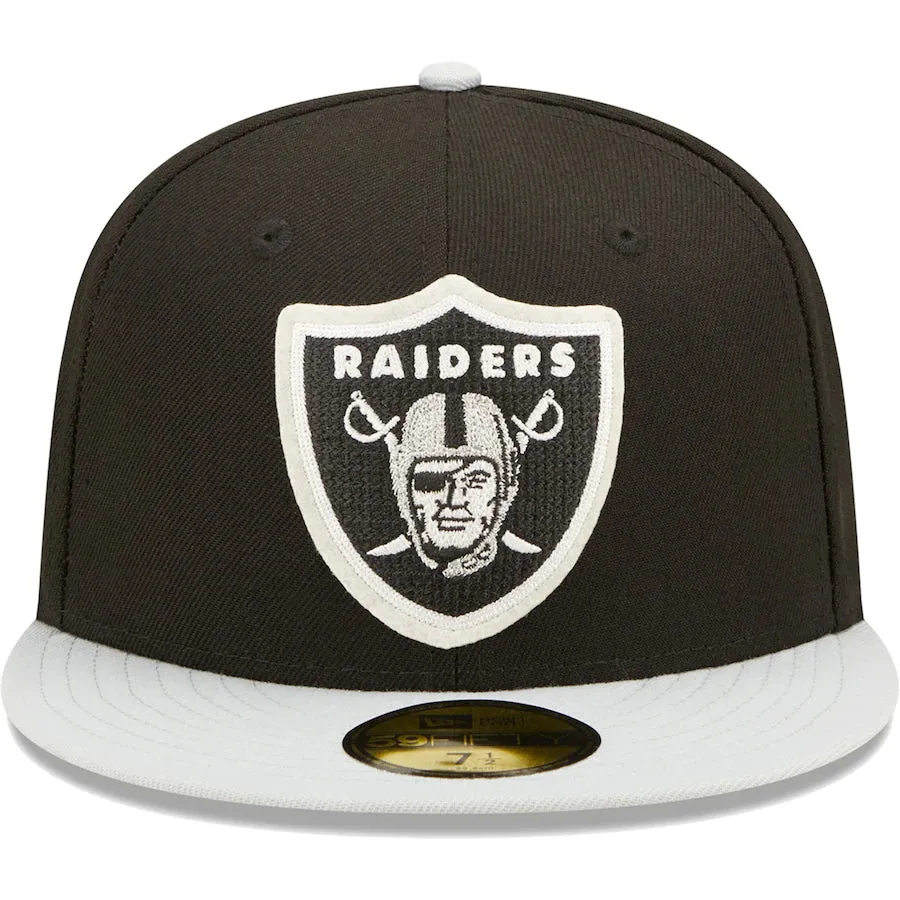 New Era 59FIFTY Las Vegas Raiders Super Bowl XVIII Letterman Fitted Hat