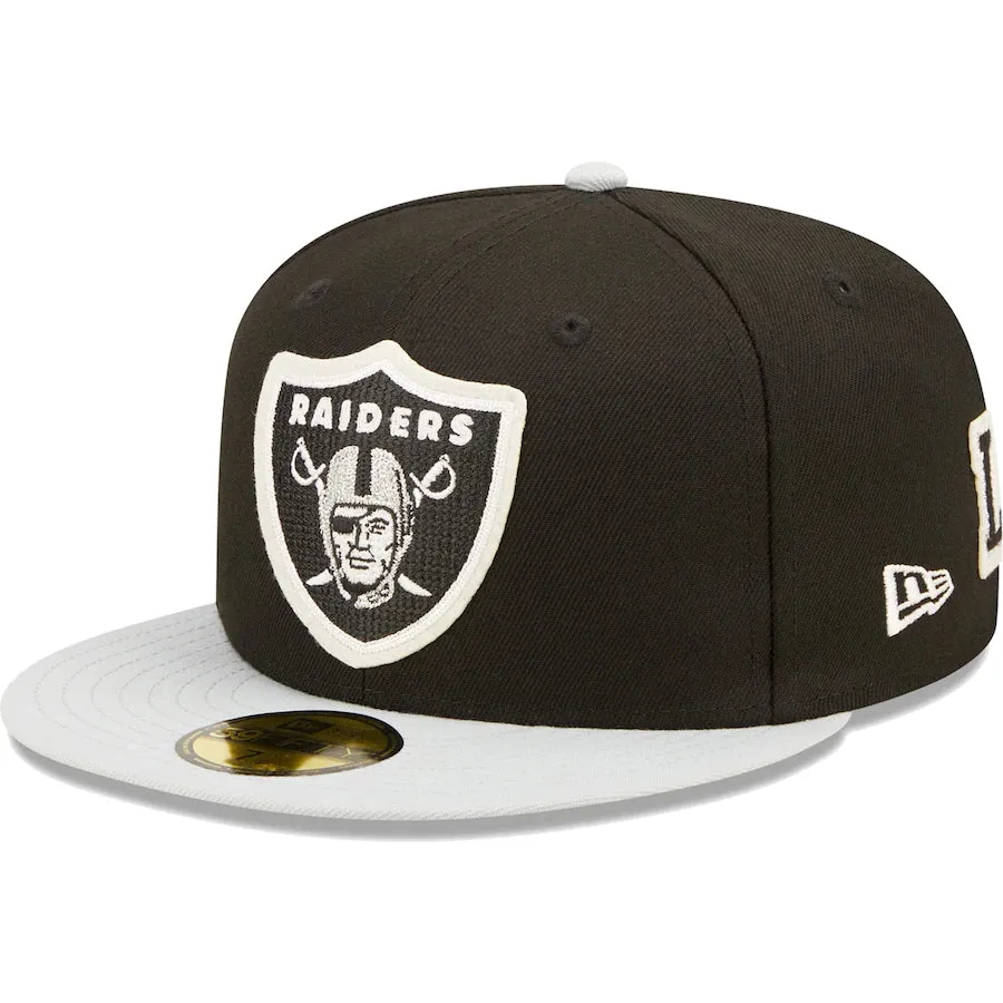 New Era 59FIFTY Las Vegas Raiders Super Bowl XVIII Letterman Fitted Hat