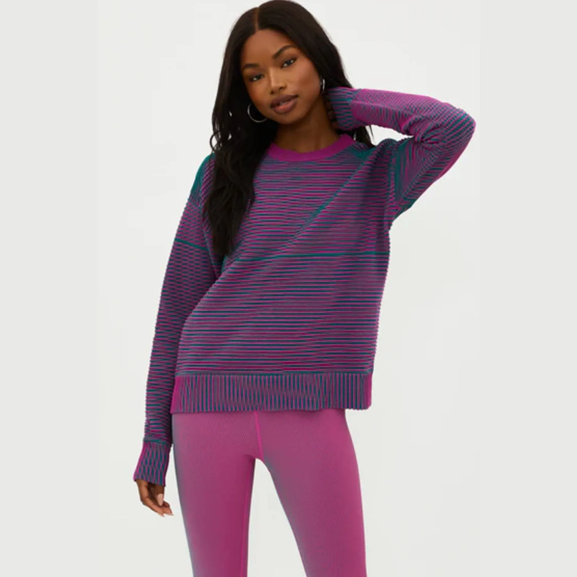 Oculus Sweater - Sorbet Two Toned