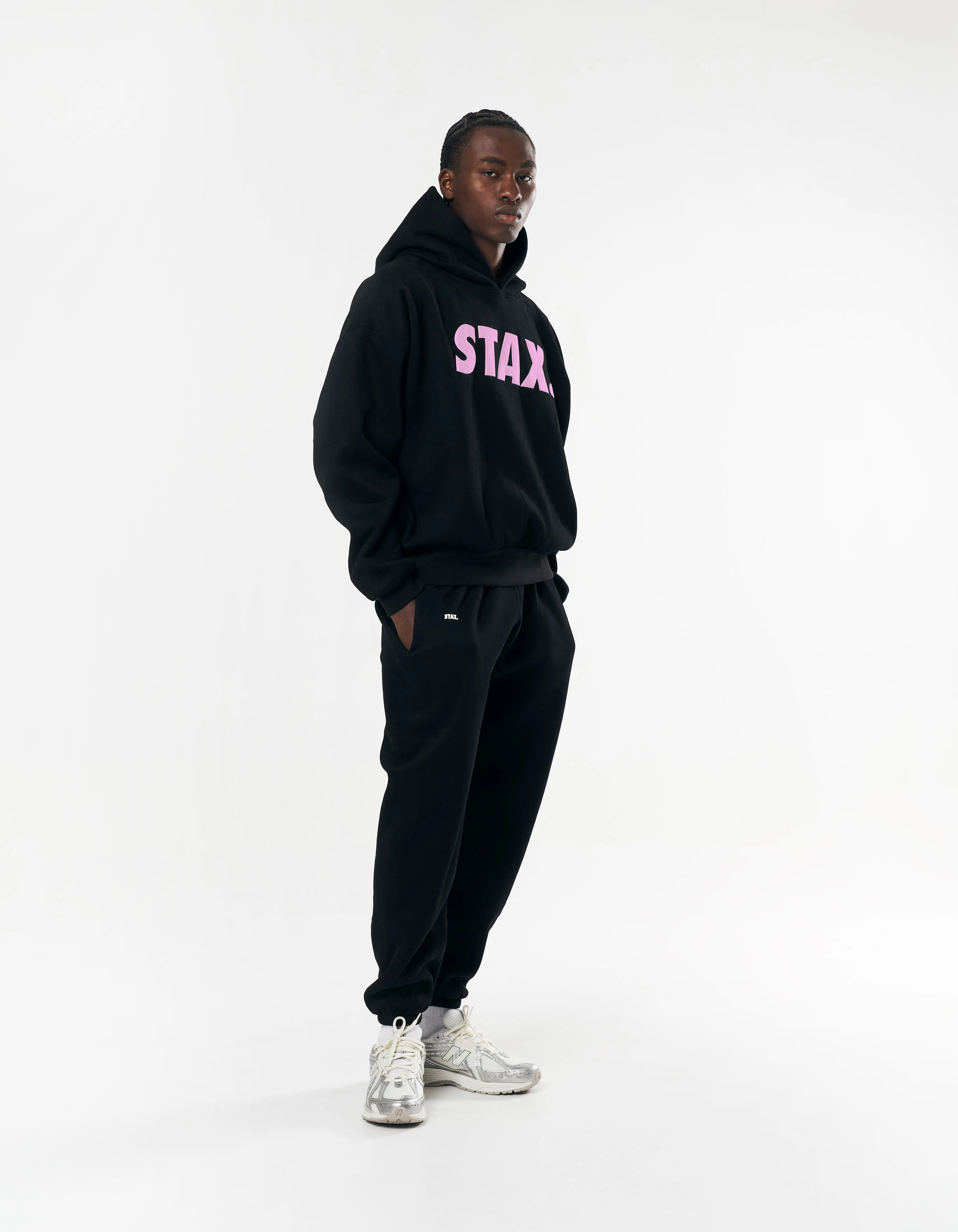 Original Hoodie - Black/Pink