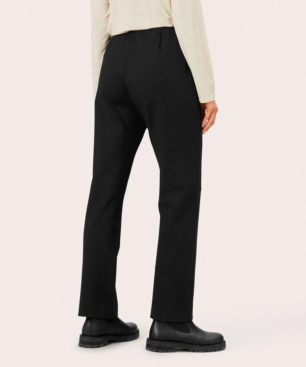 Paige Straight Ponte Pants