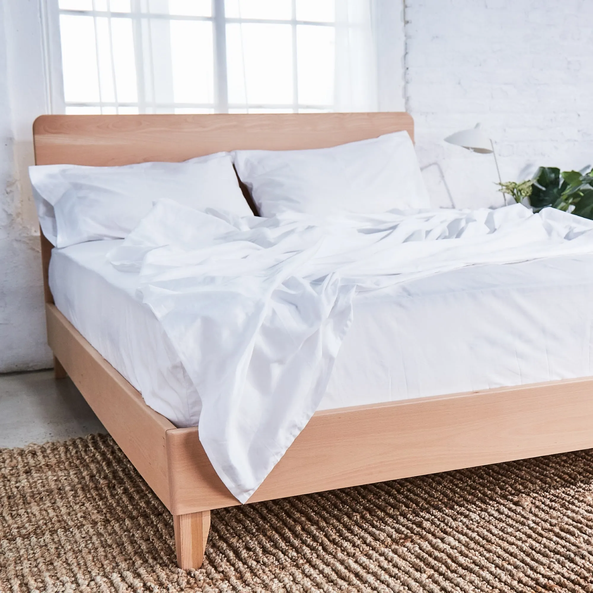 Percale Organic Cotton Sheets 270TC