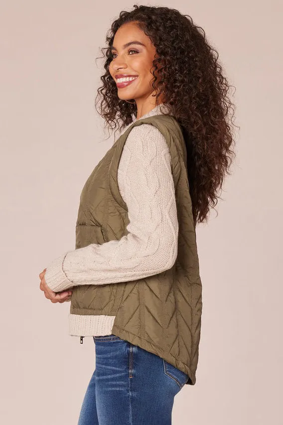 Quilted Vest Jacket