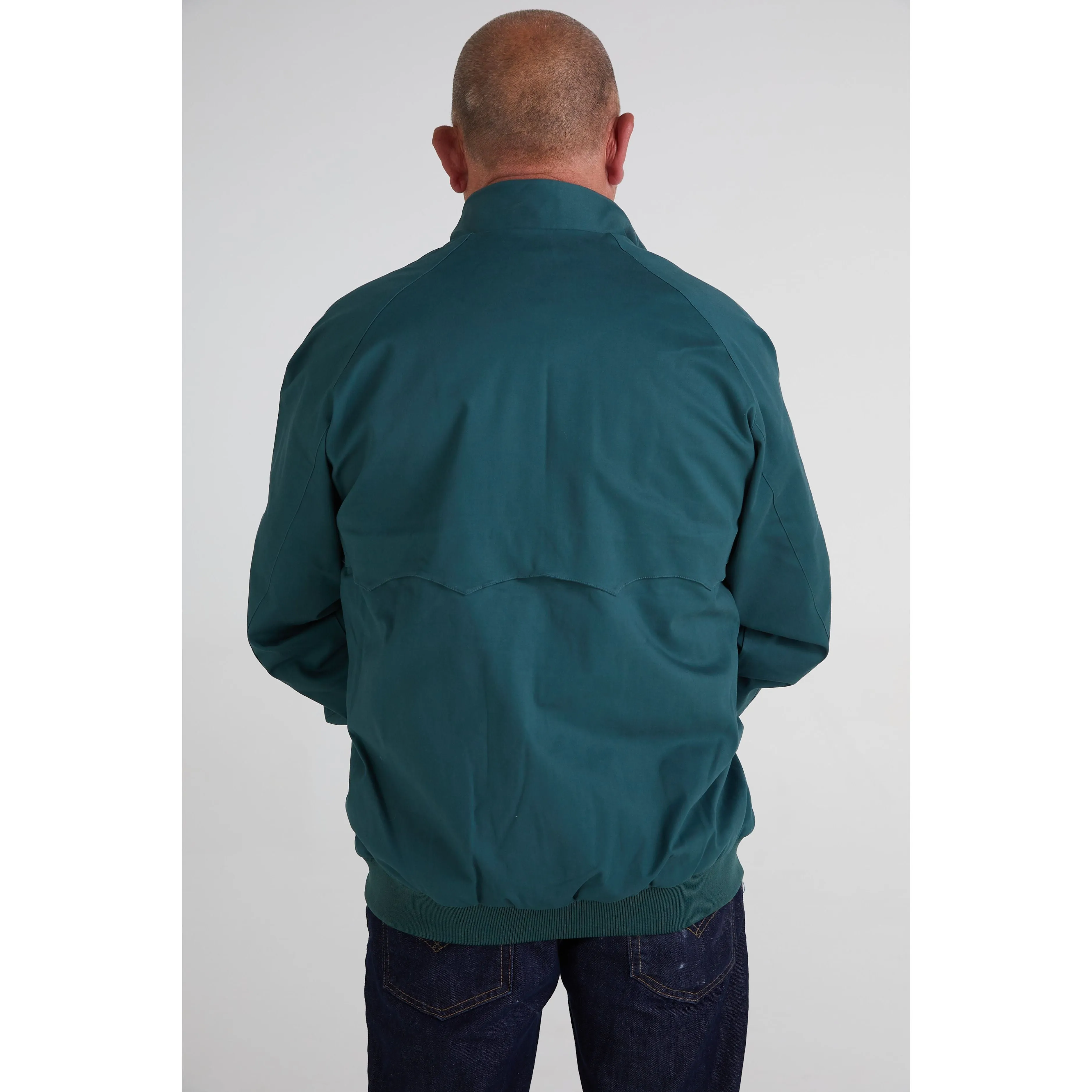 Real Hoxton - Men's Racing Green - Harrington Jacket