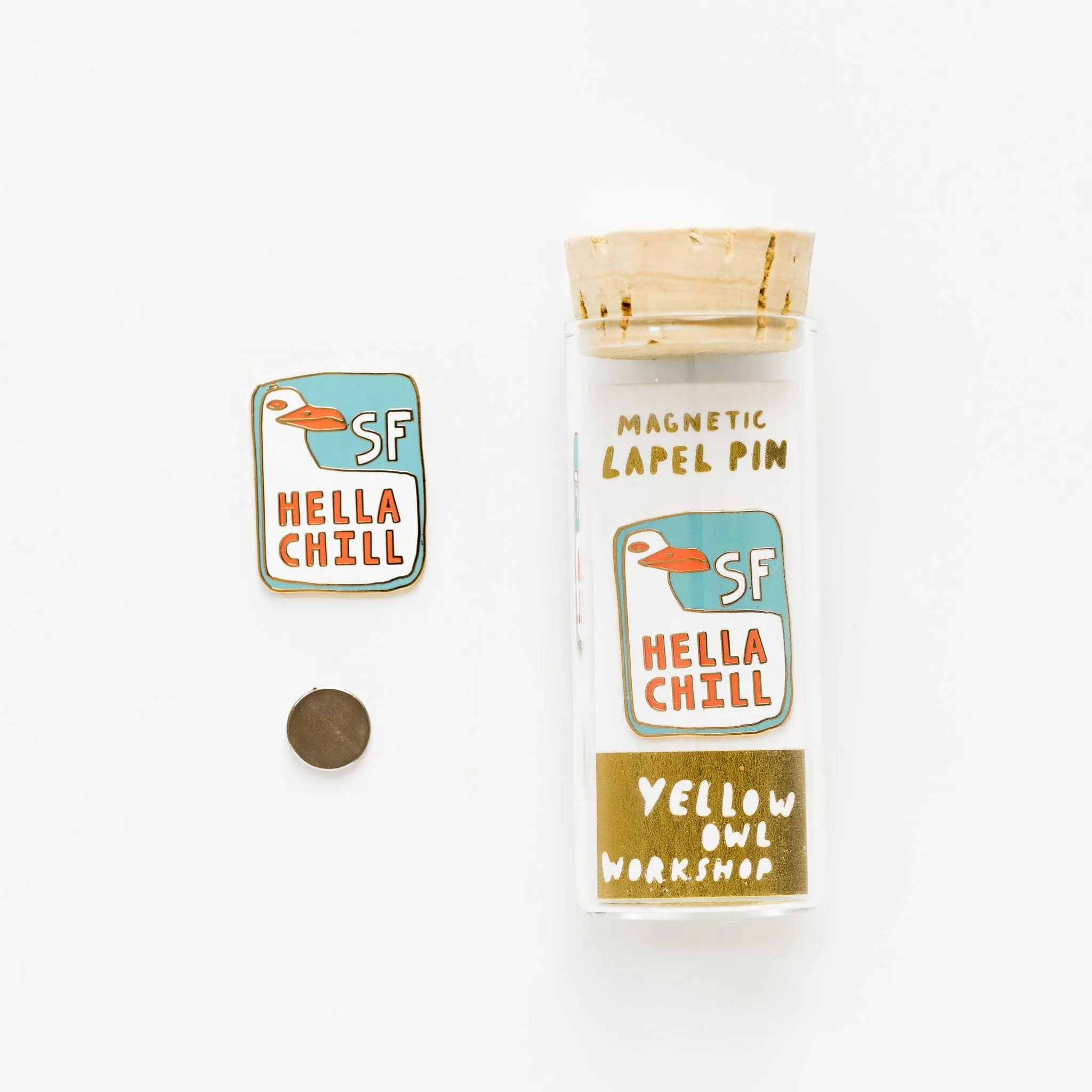 SF Hella Chill Lapel Pin