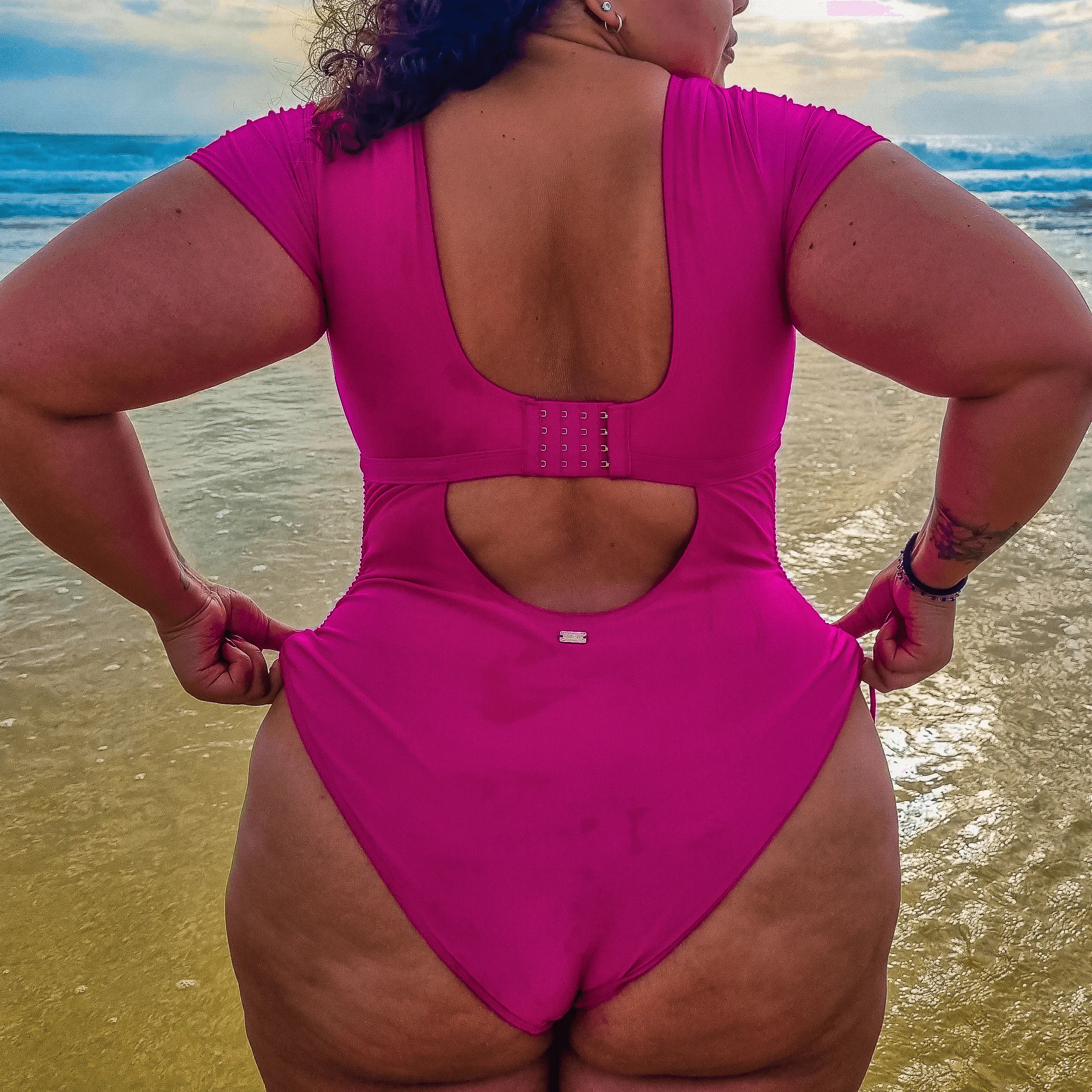 Show me the money Swimsuit - Hot Pink