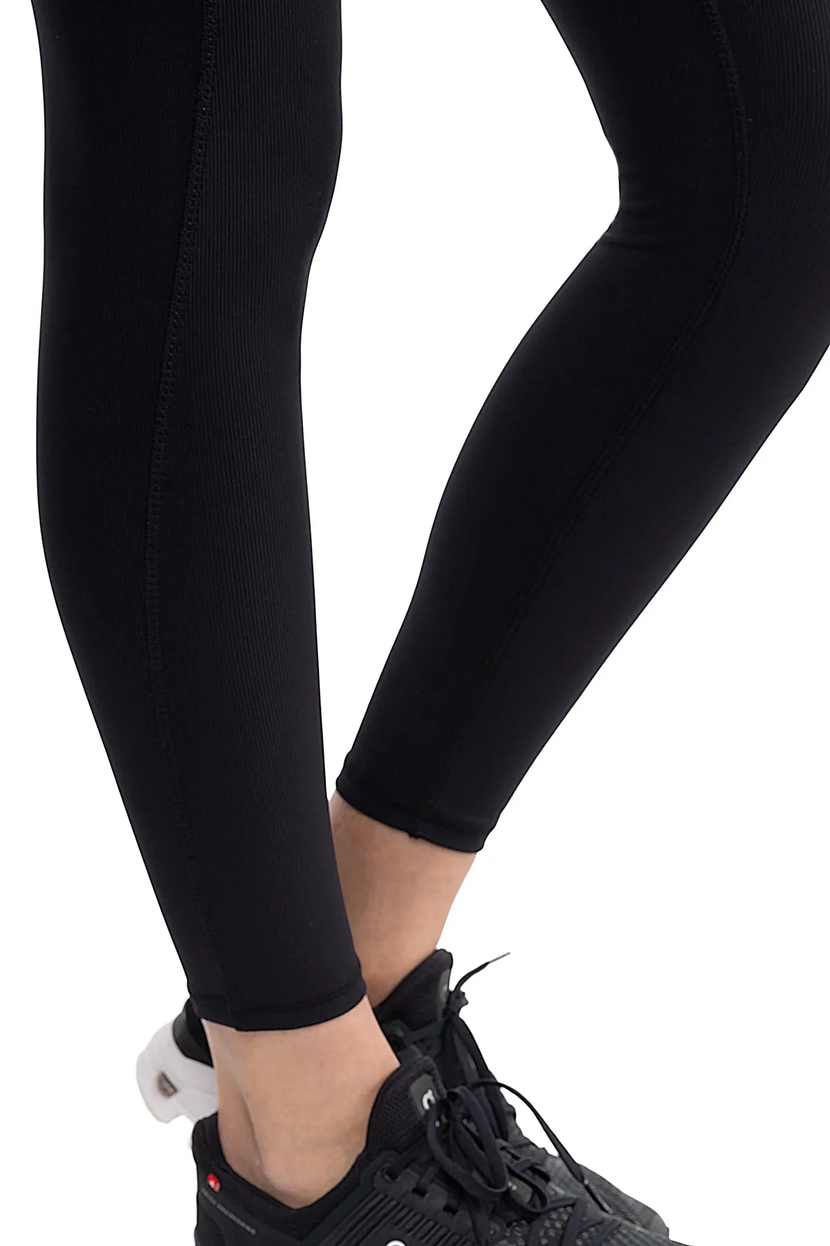 Solstice Ribbed Run High-Waist Legging