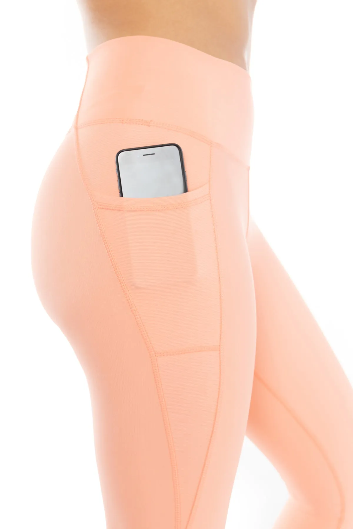 Solstice Ribbed Run High-Waist Legging