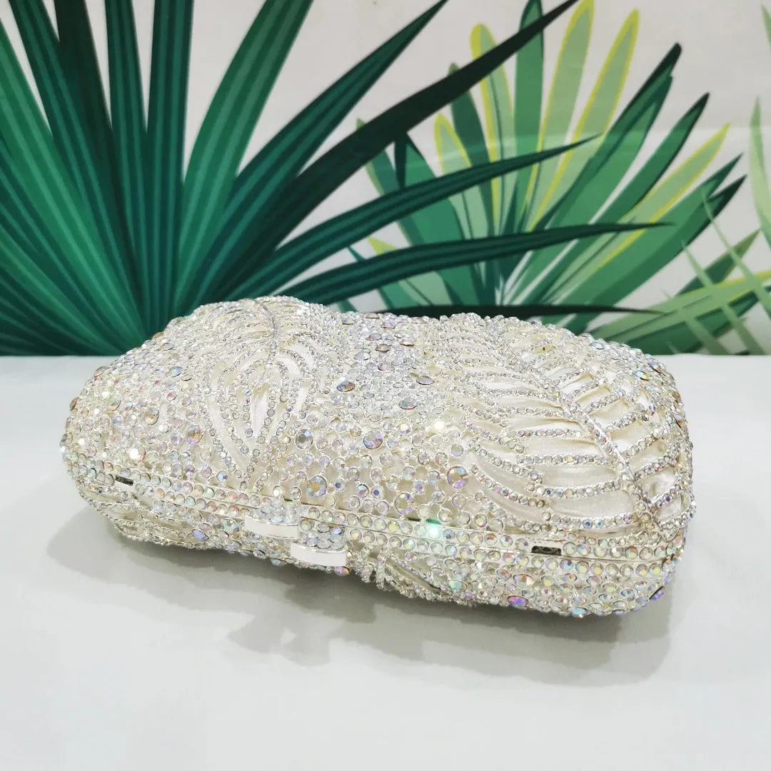 Sparkling Leaves Clutch Bag