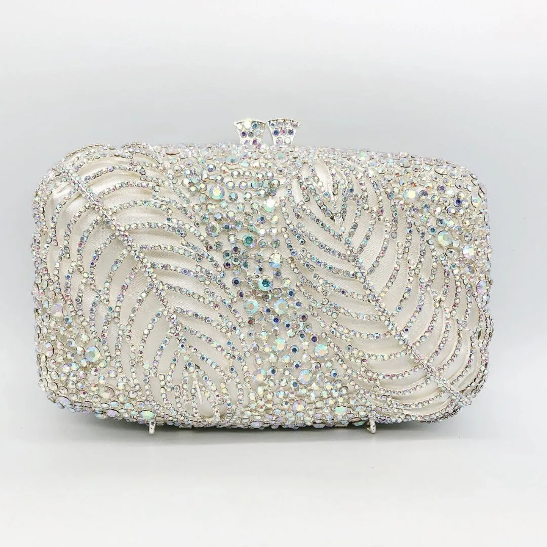 Sparkling Leaves Clutch Bag