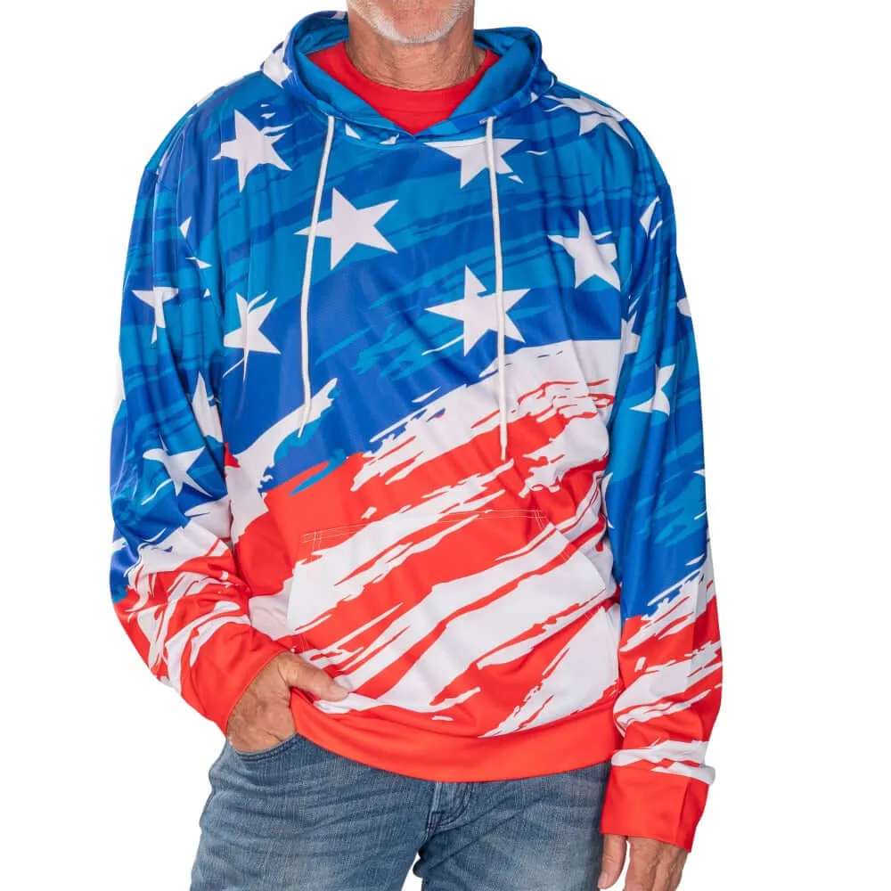 Stars and Stripes Performance Hoodie