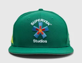 SUPERVSN Starbust New Era Fitted / Green