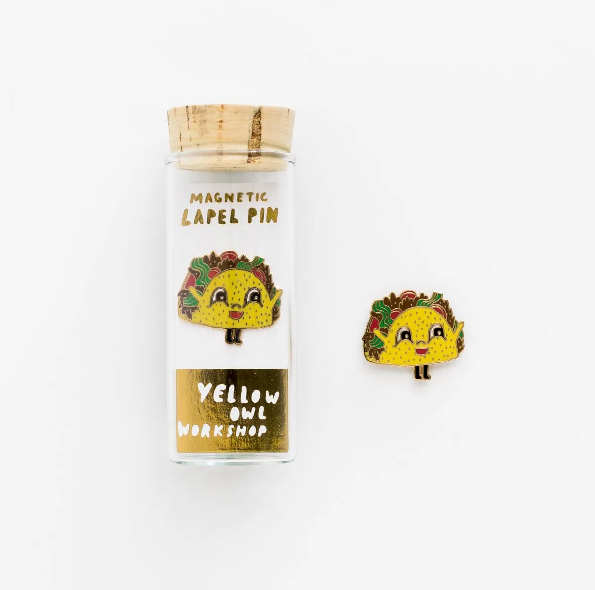 Taco Lapel Pin