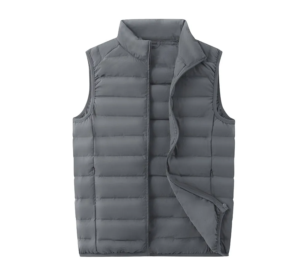 TARRAMARRA® Men Ultra-Light White Duck Down Vest Bowen