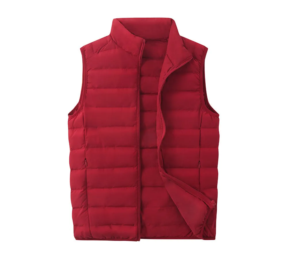 TARRAMARRA® Men Ultra-Light White Duck Down Vest Bowen