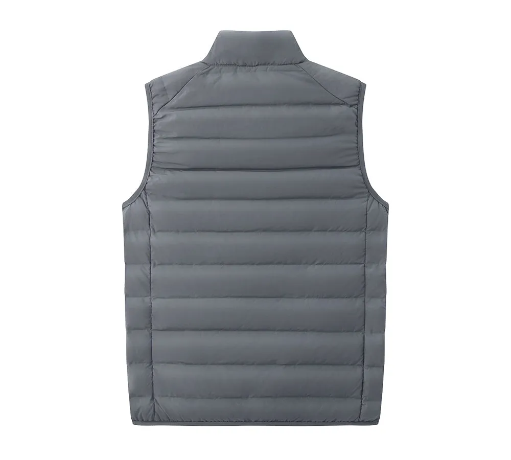 TARRAMARRA® Men Ultra-Light White Duck Down Vest Bowen