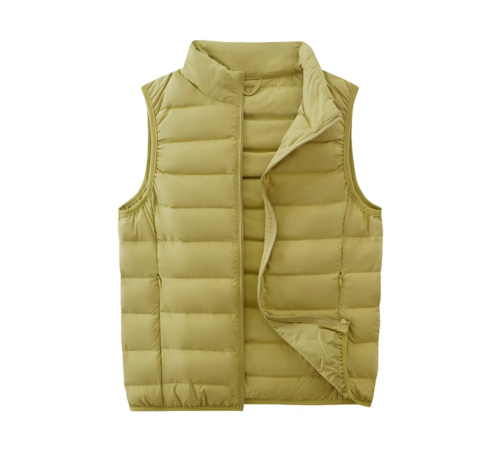 TARRAMARRA® Women Ultra-Light White Duck Down Vest Beverley