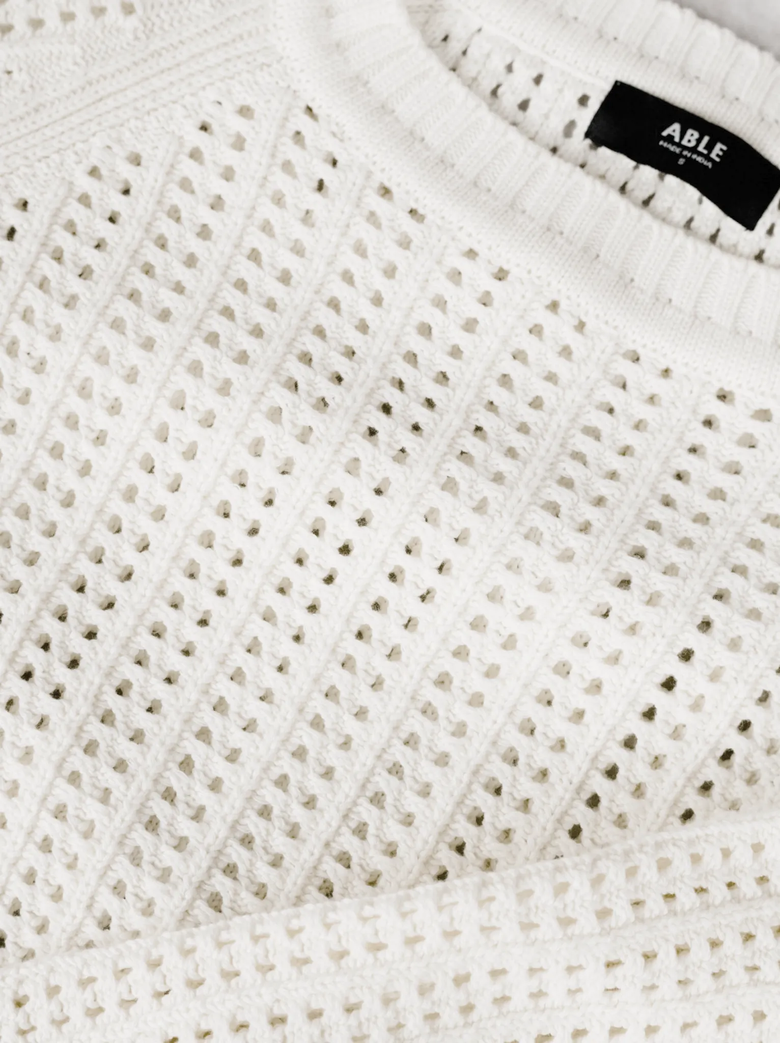 Taylor Mesh Sweater