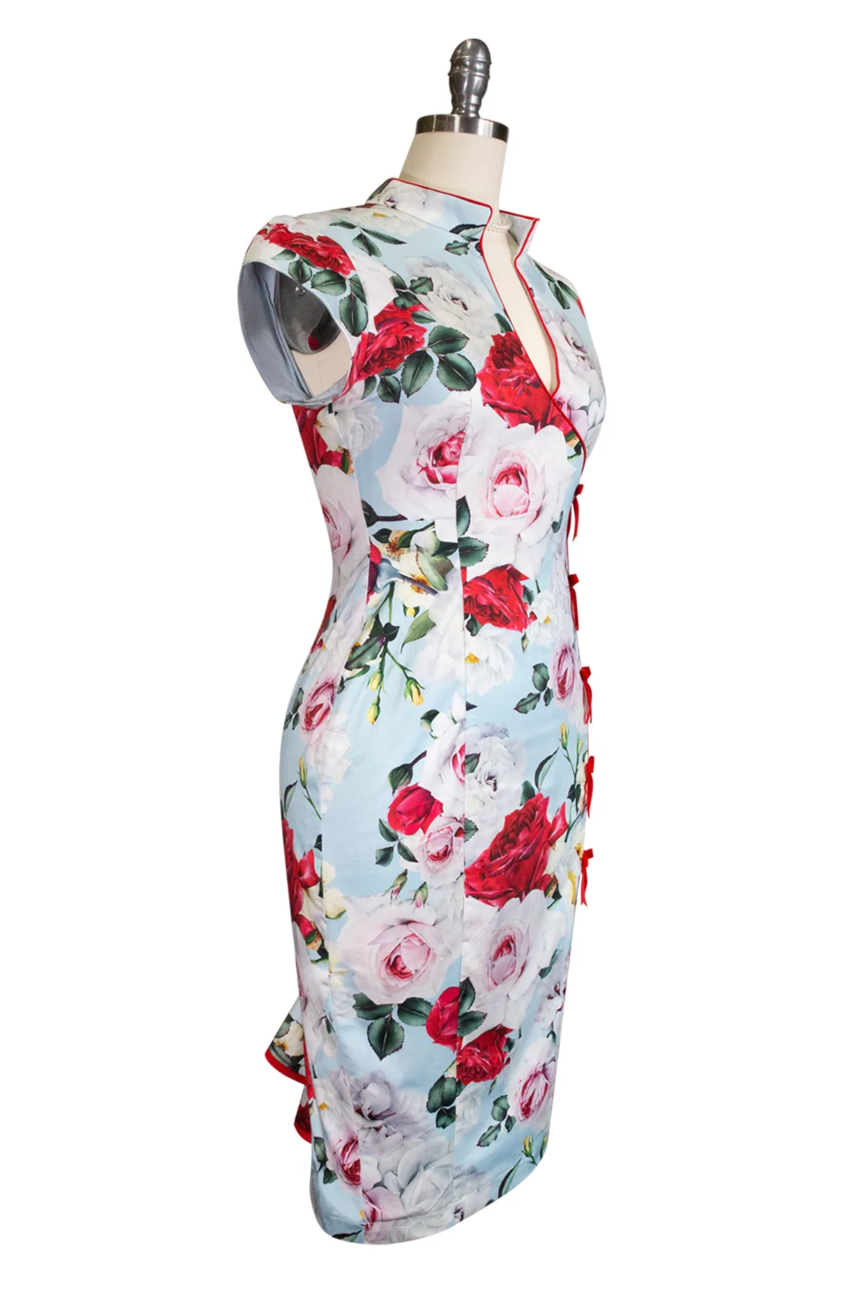 Tea Rose Wiggle Dress