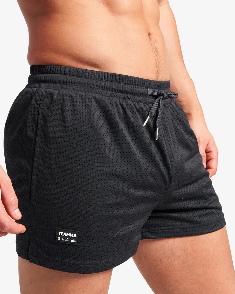 Teamm8 S.S.C 3" mesh short black